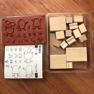 NIP Stampin Up Make a Monster
